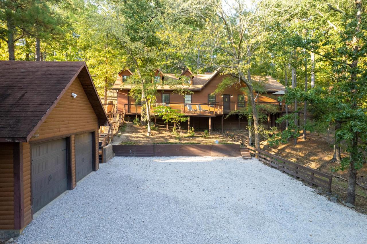 Luxury Rock Creek Cabin W Deck By Lake Hamilton Hot Springs Exterior photo