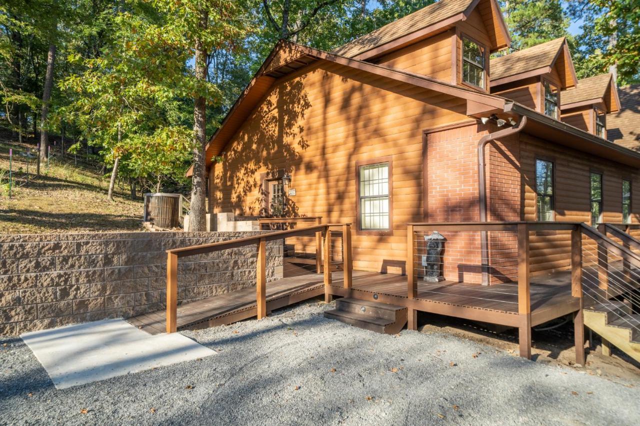 Luxury Rock Creek Cabin W Deck By Lake Hamilton Hot Springs Exterior photo